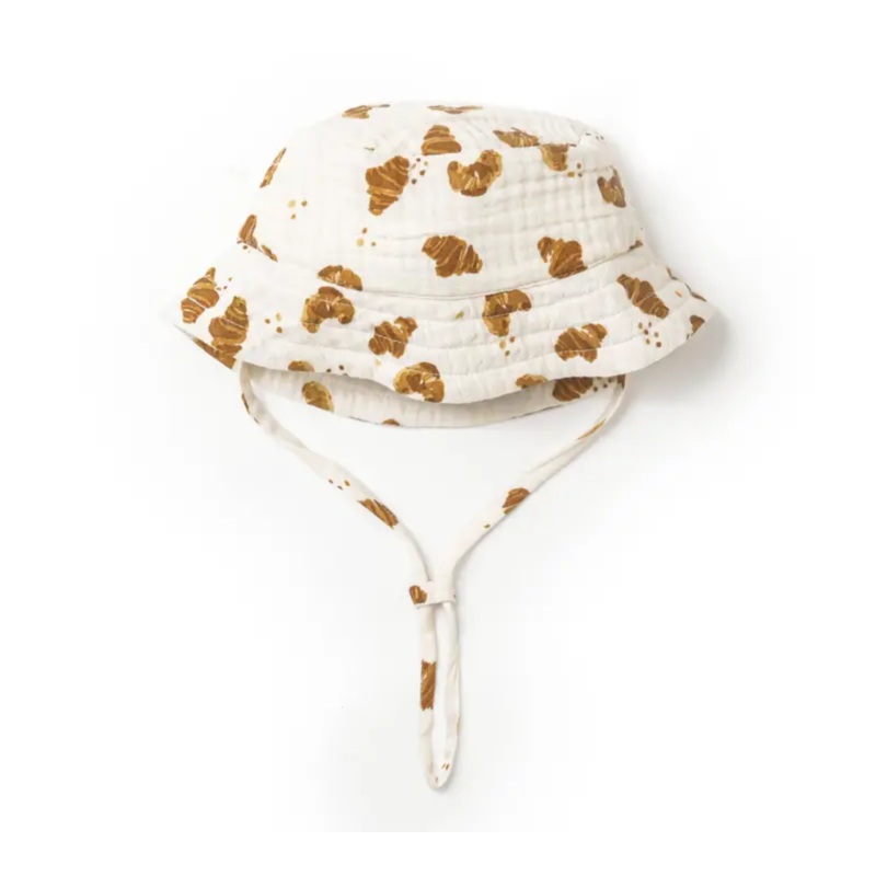 Organic Bucket Sun Hat – Croissant by Makemake Organics