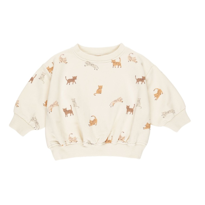 Relaxed Sweatshirt – Cats by Quincy Mae