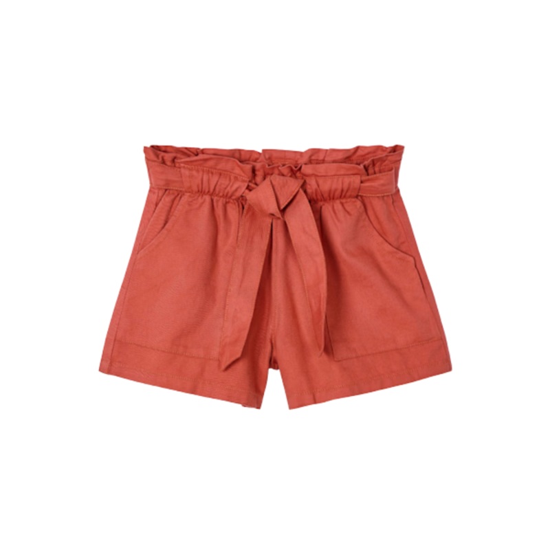 Shorts with Bow – Brick Red by Mayoral