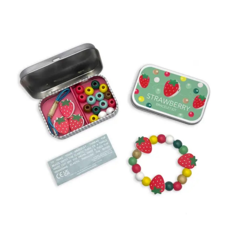 Strawberry Bracelet Gift Kit by Cotton Twist