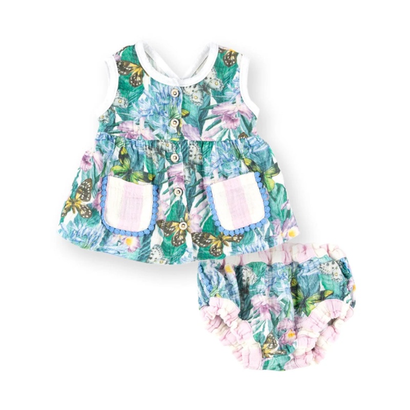 Taylor Layette Set – Wonderland by Miki Miette