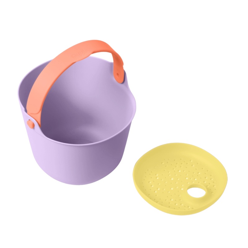 Bucki Beach Bucket and Sand Sifter – Lavender by Quut Toys