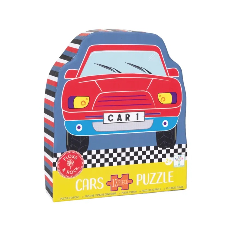 Cars Jigsaw – 12 Pieces by Floss & Rock