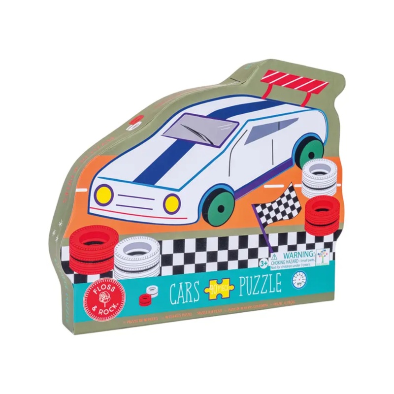Cars Jigsaw – 40 Pieces by Floss & Rock