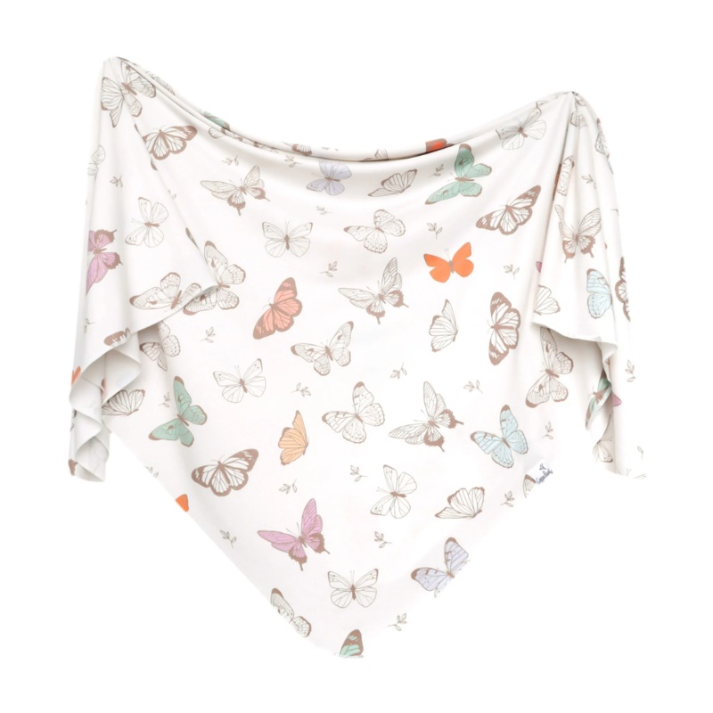 Knit Swaddle Blanket – Luna by Copper Pearl