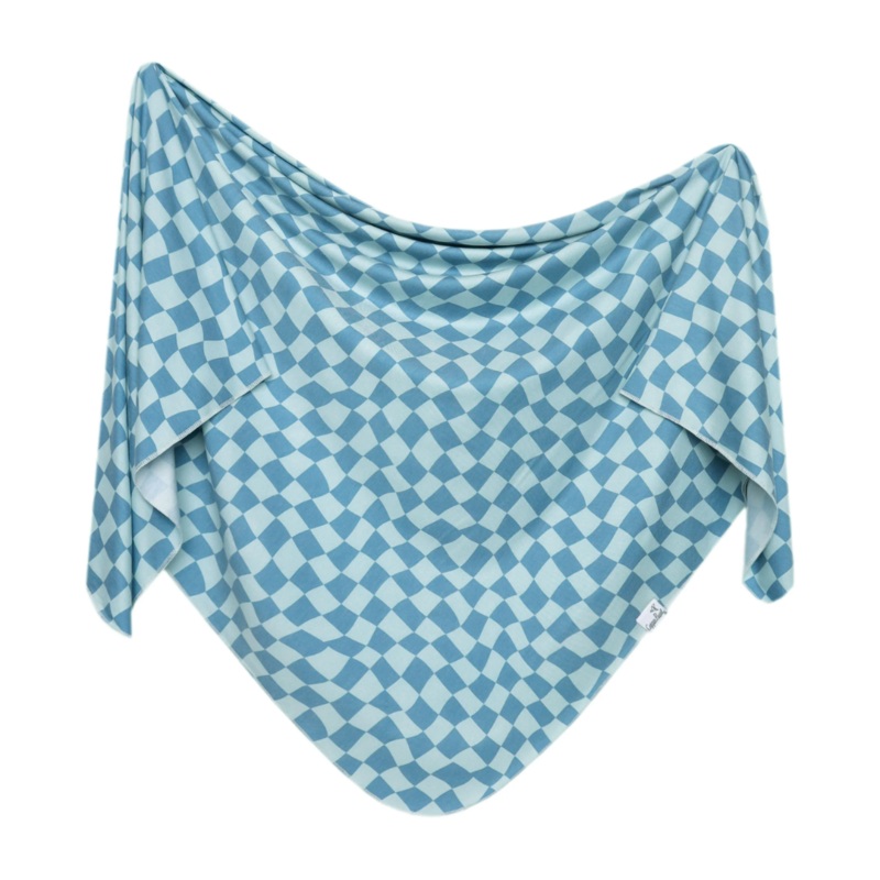 Knit Swaddle Blanket – Miles by Copper Pearl
