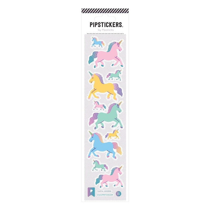 Playful Unicorns Stickers by Pipsticks