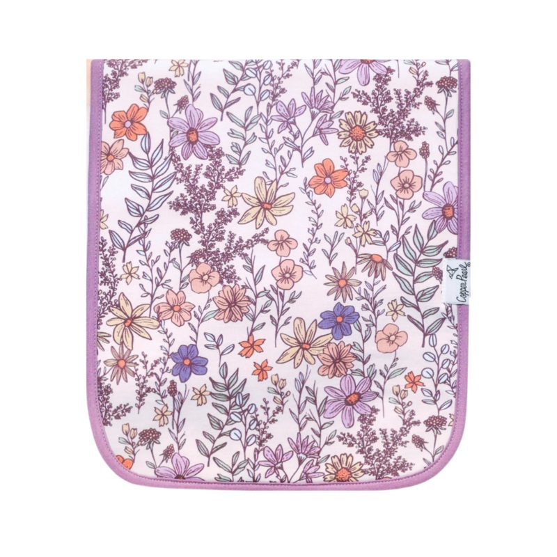 Premium Burp Cloths – Flora by Copper Pearl