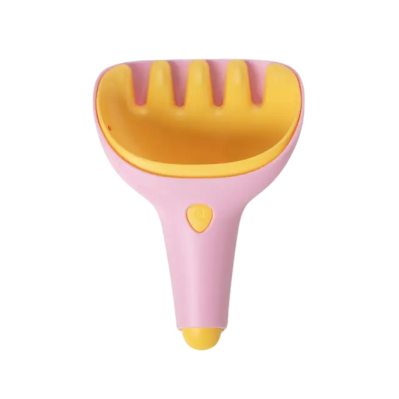 Raki 2 in 1 Beach Rake and Digger Toy – Banana Pink by Quut Toys