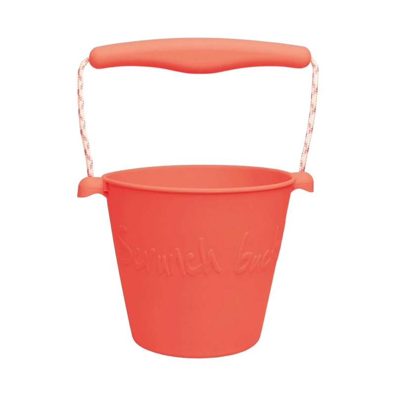 Scrunch Beach Bucket – Coral by DAM