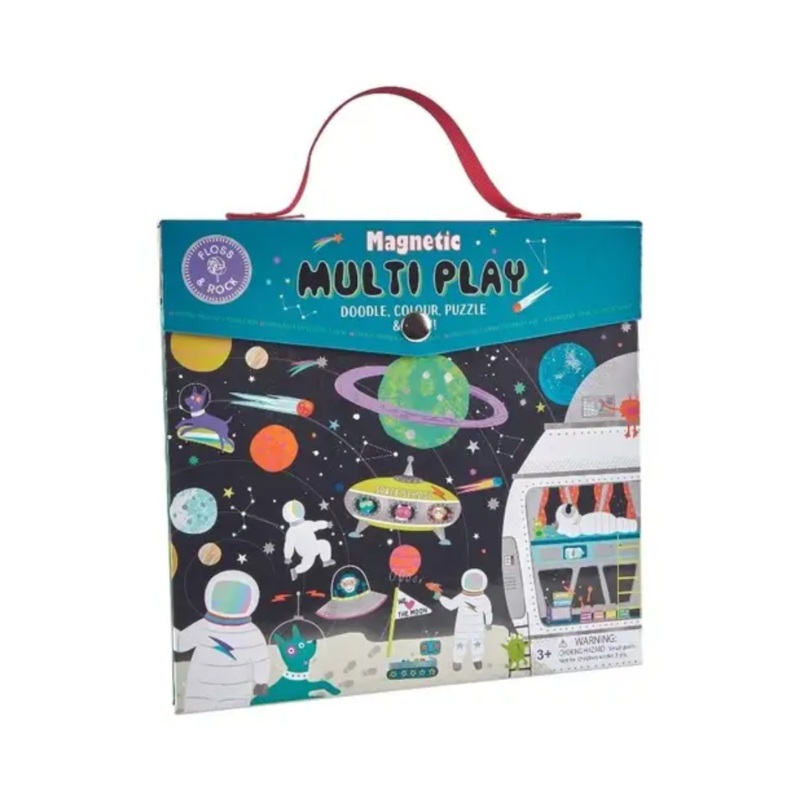 Space Magnetic Multi Play Set by Floss & Rock