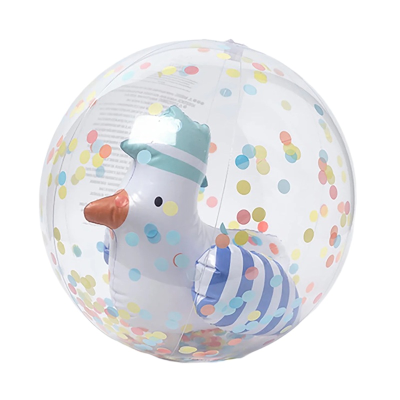 3D Inflatable Beach Ball – Sid the Seagull by Sunnylife