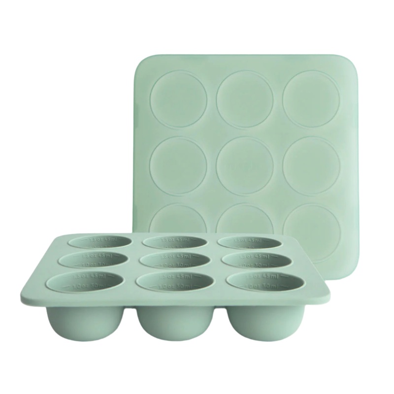 Baby Food Freezer Tray – Cambridge Blue by Mushie & Co