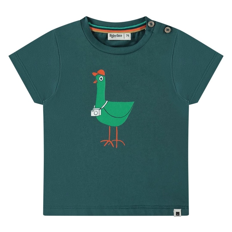 Baby Short Sleeve Tee – Tourist Pigeon by Babyface