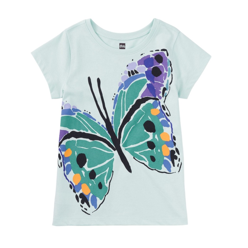 Carnival Butterfly Graphic Tee – Garden Party by Tea Collection