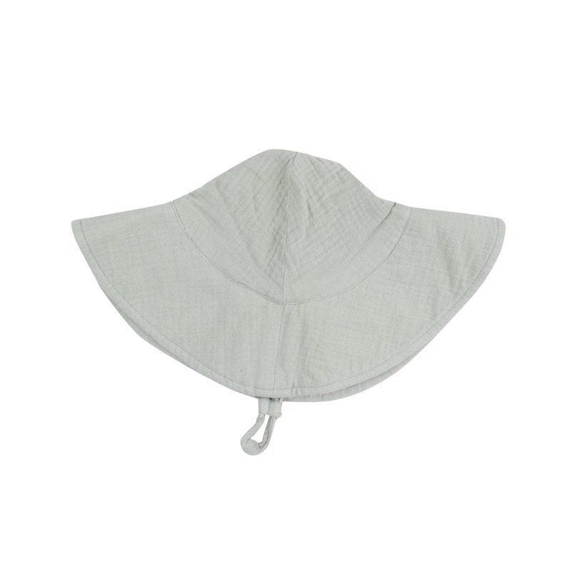 Muslin Wide Brim Sunhat – Desert Green by Angel Dear