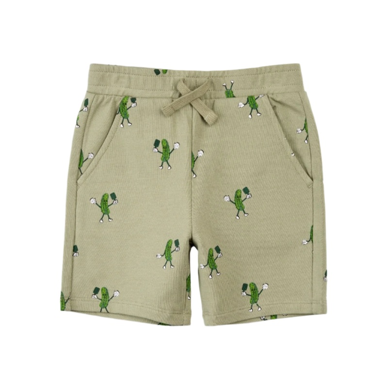 Pickleball Print on Sage Shorts by miles the label.