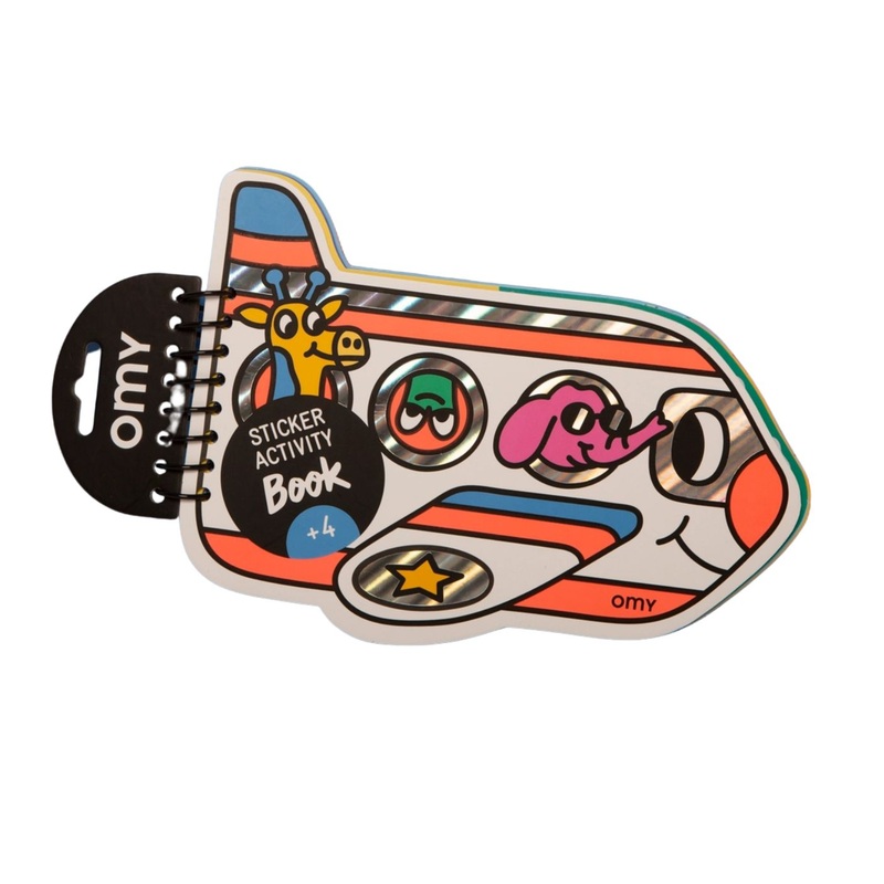 Sticker Book – Vroom by OMY
