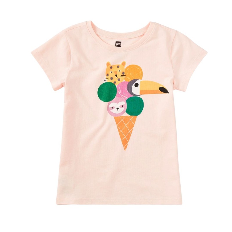 Tropico Delights Graphic Tee – Creole Pink by Tea Collection