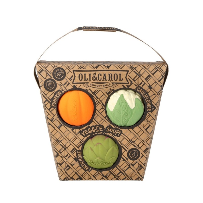 Baby Sensory Balls – Veggie Soup by Oli & Carol