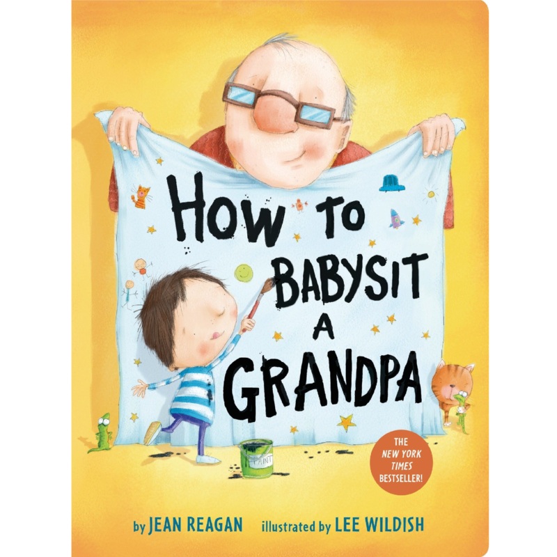 How to Babysit a Grandpa – Board Book