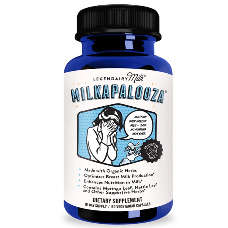 Milkapalooza Organic Lactation Blend – 60 Capsules