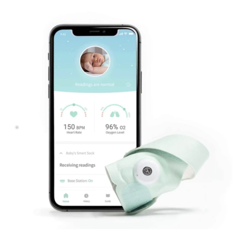 Owlet Smart Sock – 3rd Generation in Mint