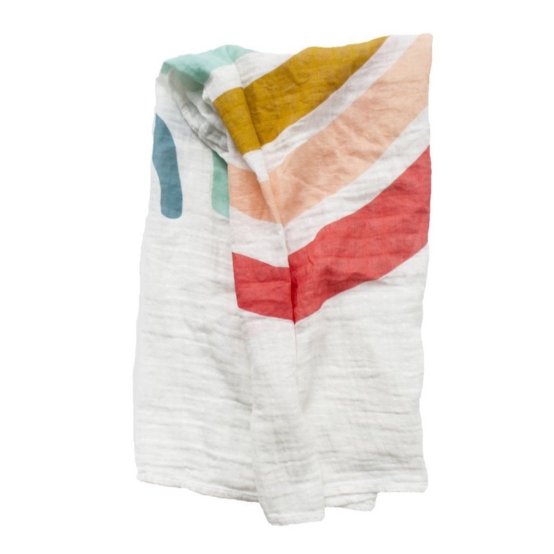 Rainbow Swaddle by Clementine Kids