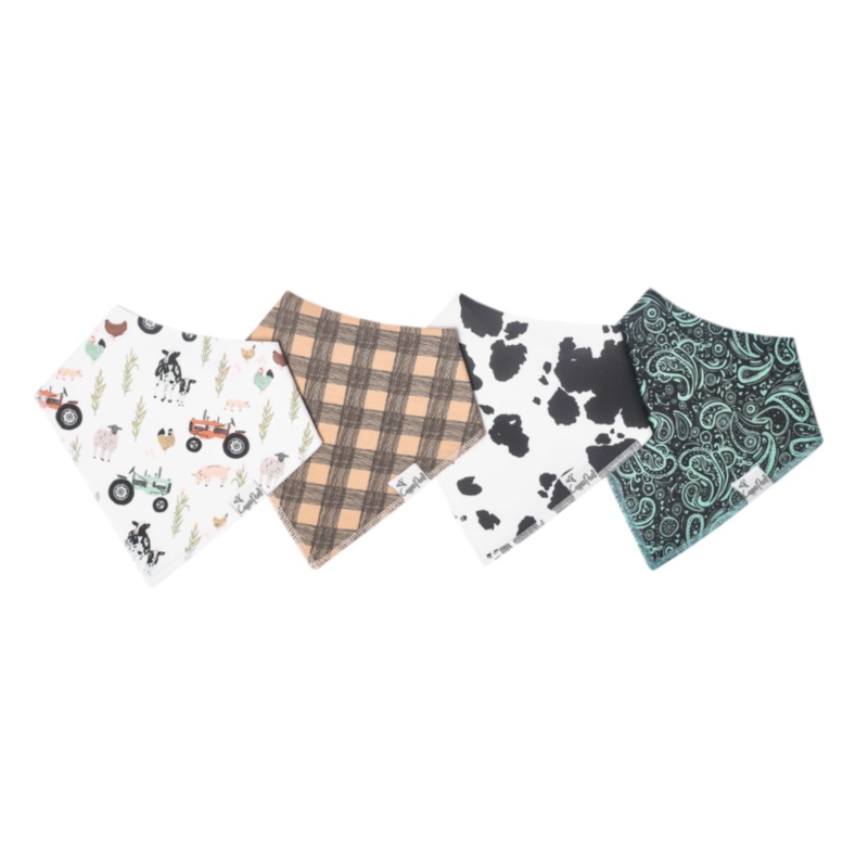 Single Bandana Bib – Jo by Copper Pearl