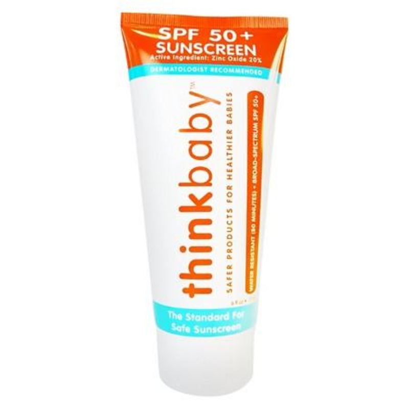 Thinkbaby Safe Sunscreen SPF 50+ – Family Size 6 oz