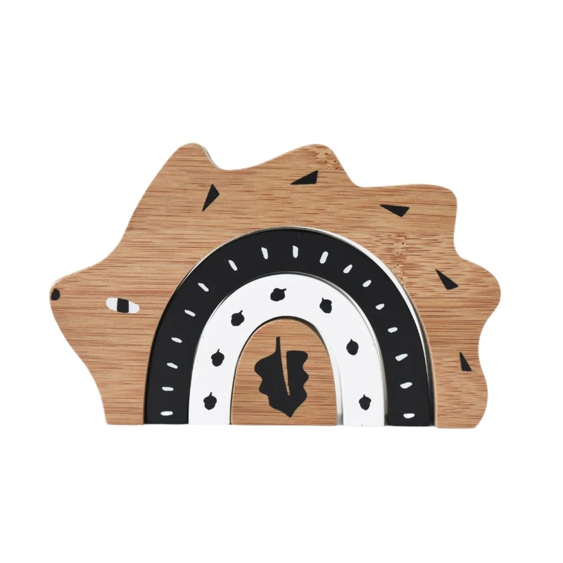 Bamboo Nesting Hedgehog by Wee Gallery