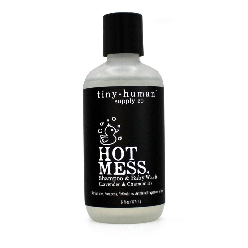 Hot Mess Shampoo + Baby Wash – 8 oz Unscented by Tiny Human Supply Co.