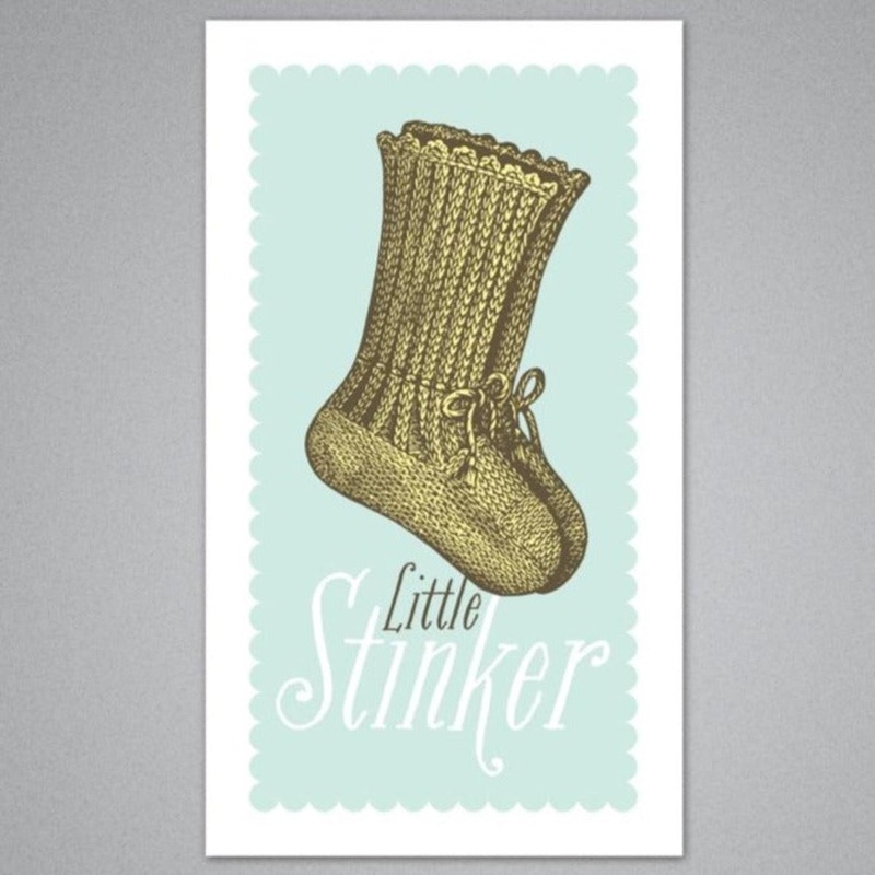 Little Stinker Enclosure Card by Breathless Paper Co.
