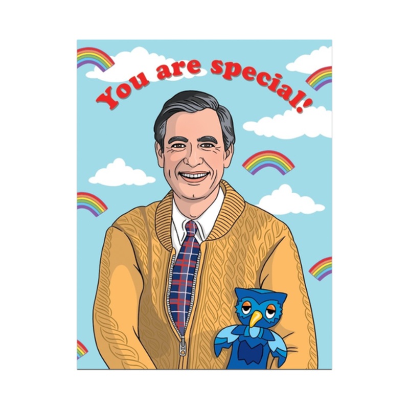 Mr Rogers You Are Special Card