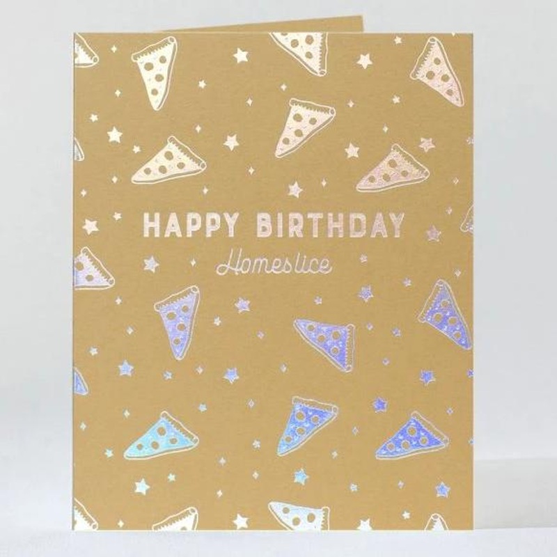 Pizza Dream Birthday Card