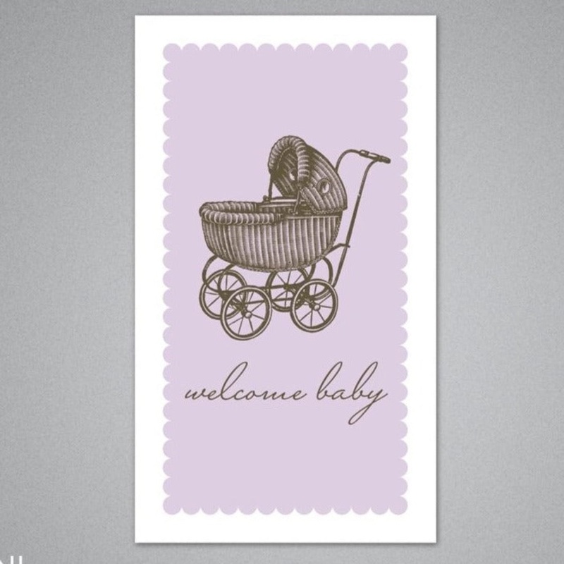 Welcome Baby Enclosure Card by Breathless Paper Co.