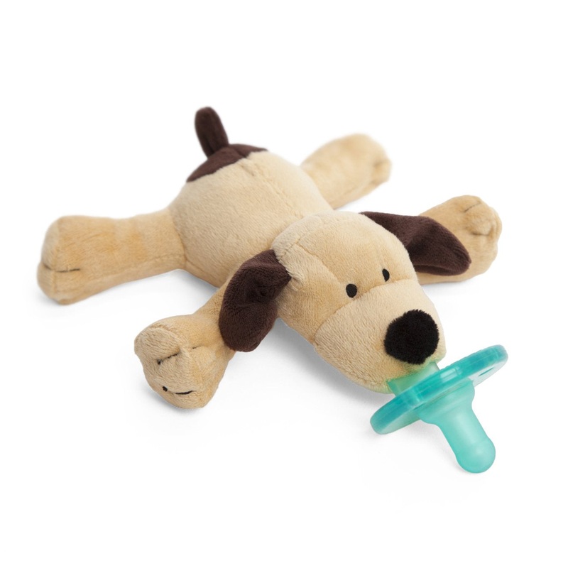 Wubbanub Animal Pacifier – Brown Puppy