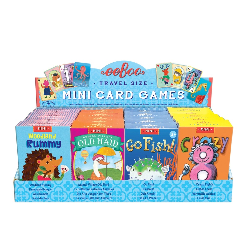 Mini Card Games – Assorted by Eeboo