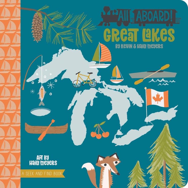 All Aboard: Great Lakes – Board Book