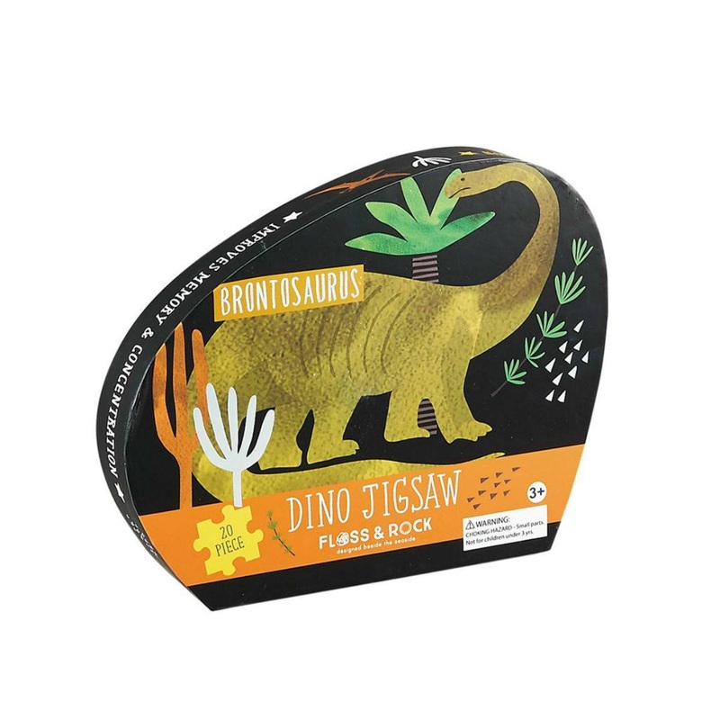 Dinosaur Jigsaw – 20 Pieces by Floss & Rock