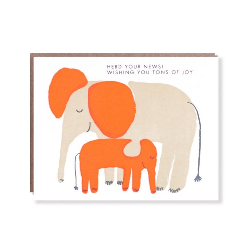 Herd Your News Card by Egg Press