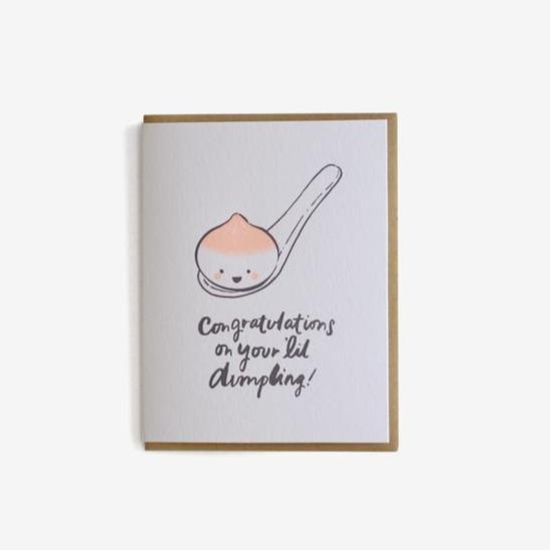 Lil Dumpling Card by HELLO! LUCKY
