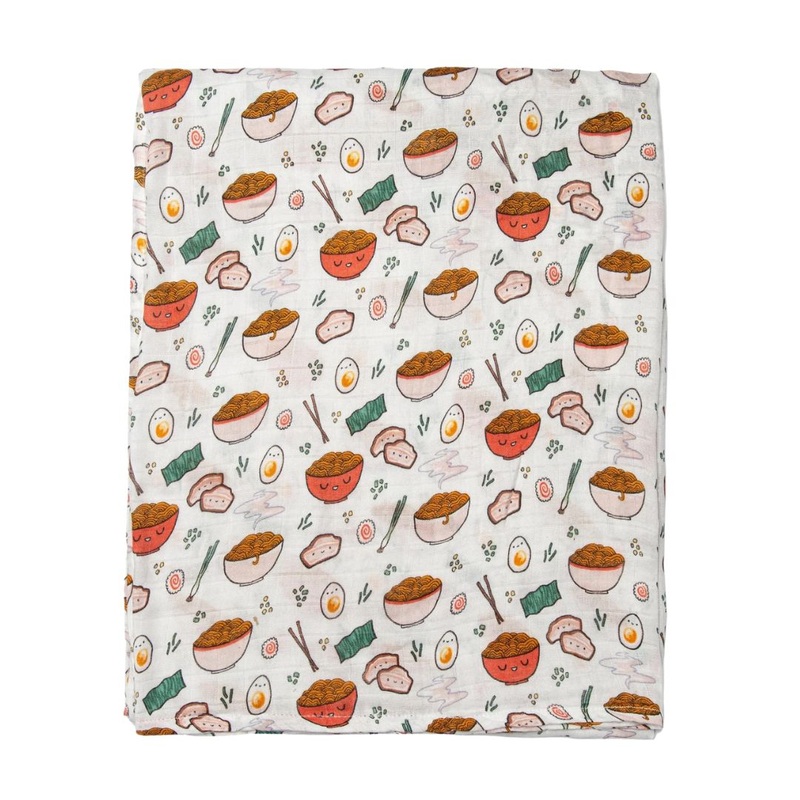 Luxe Muslin Swaddle – Ramen by Loulou Lollipop