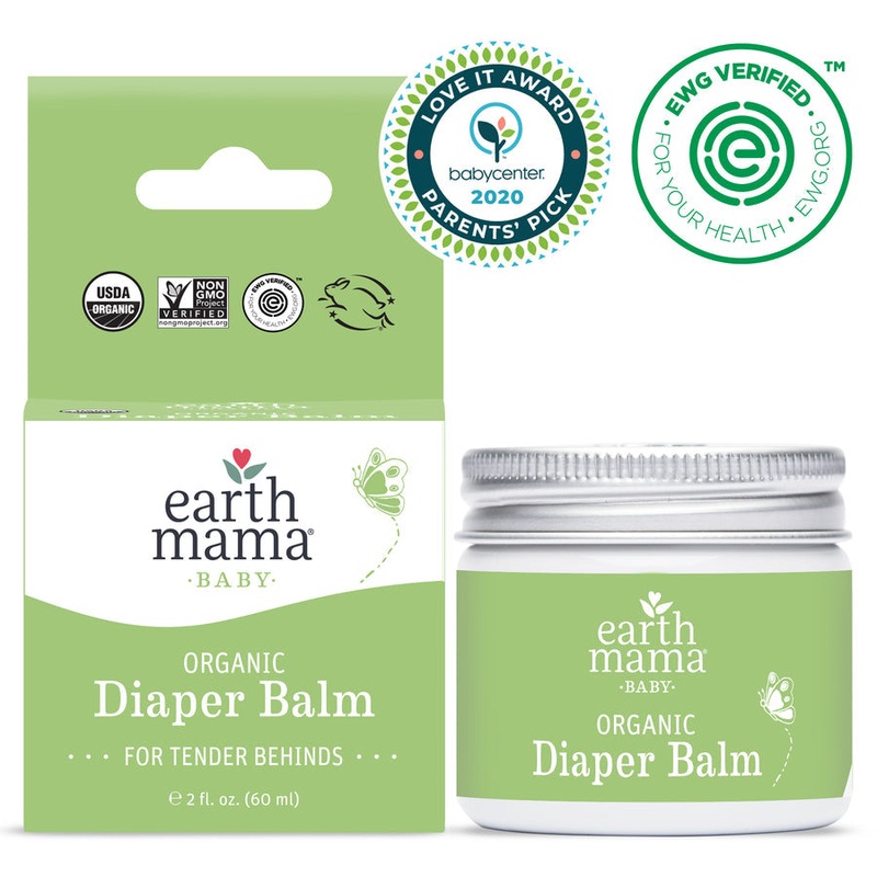 Organic Diaper Balm 2 oz by Earth Mama Organics
