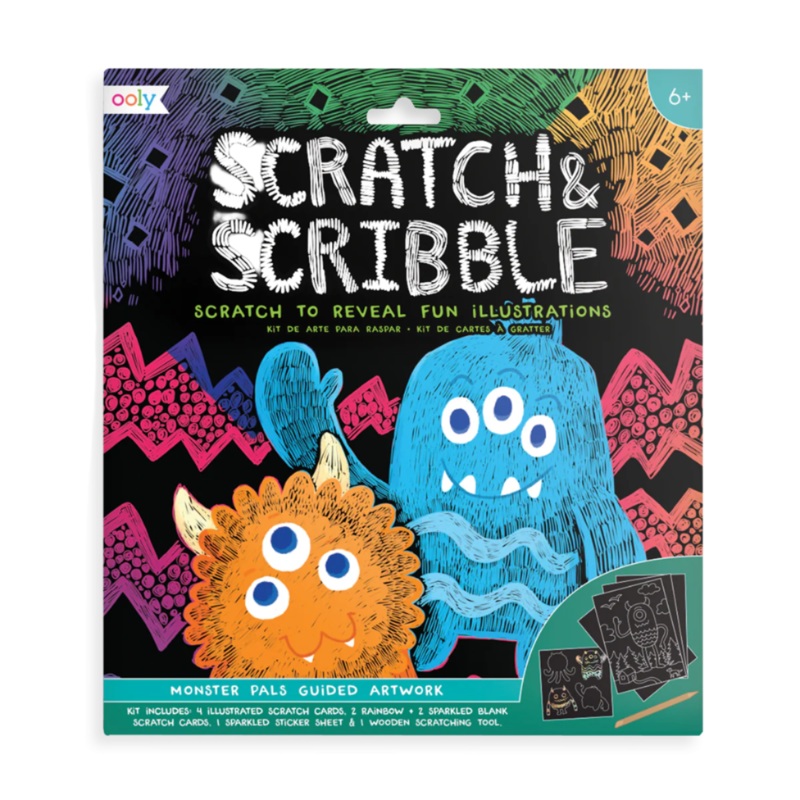 Scratch & Scribble – Monster Pals by OOLY