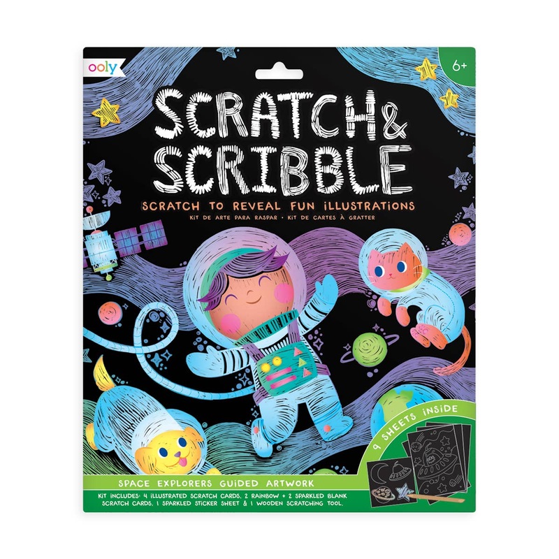 Scratch & Scribble – Outer Space Explorers by OOLY