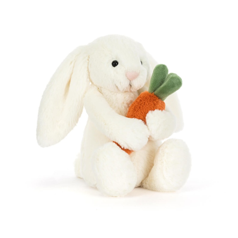 Bashful Carrot Bunny – Little 7 Inch by Jellycat