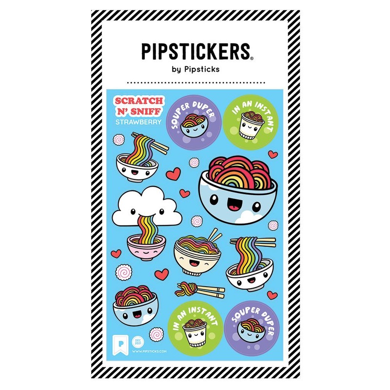 Instant Happiness Scratch ‘n Sniff Stickers by Pipsticks