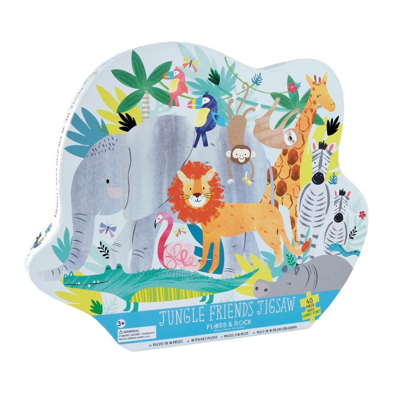 Jungle Jigsaw – 40 Pieces by Floss & Rock