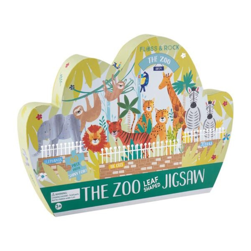 Jungle Jigsaw – 80 Pieces by Floss & Rock